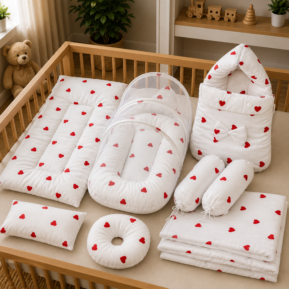 Heart Bedding Set