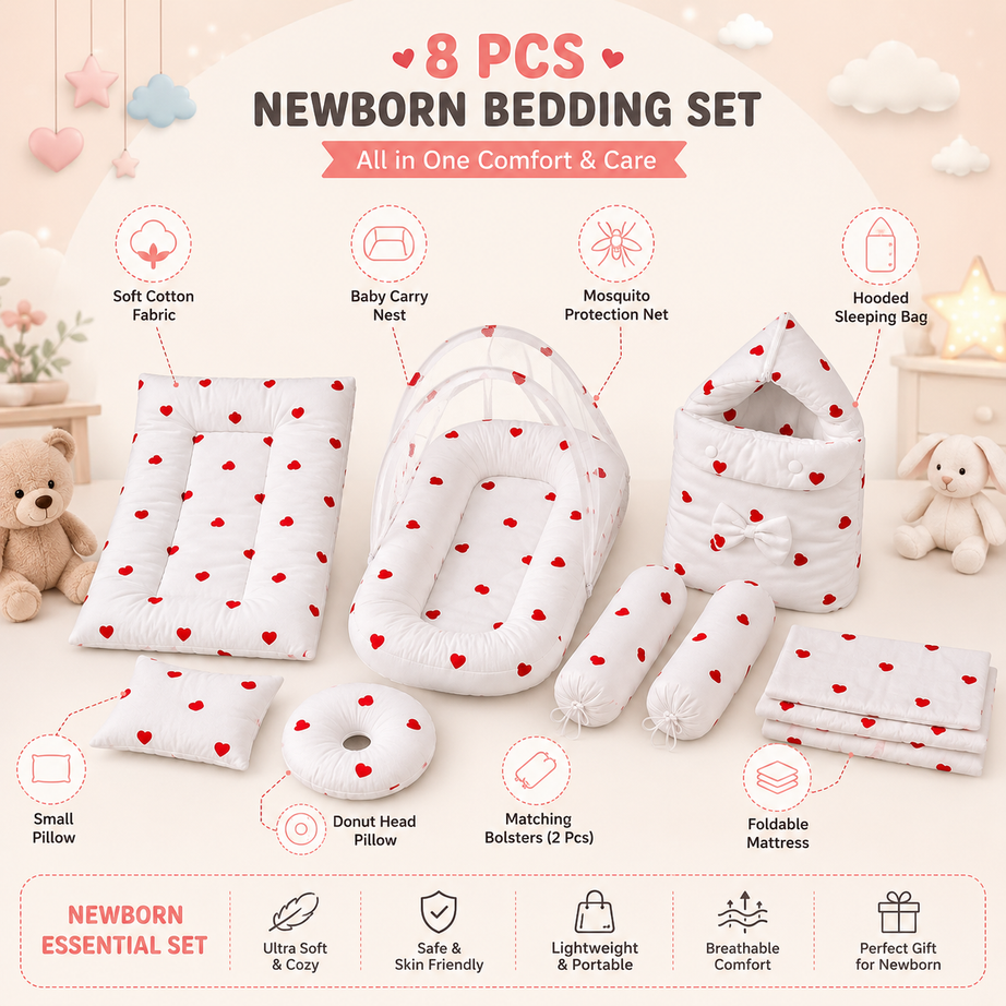 Heart Bedding Set