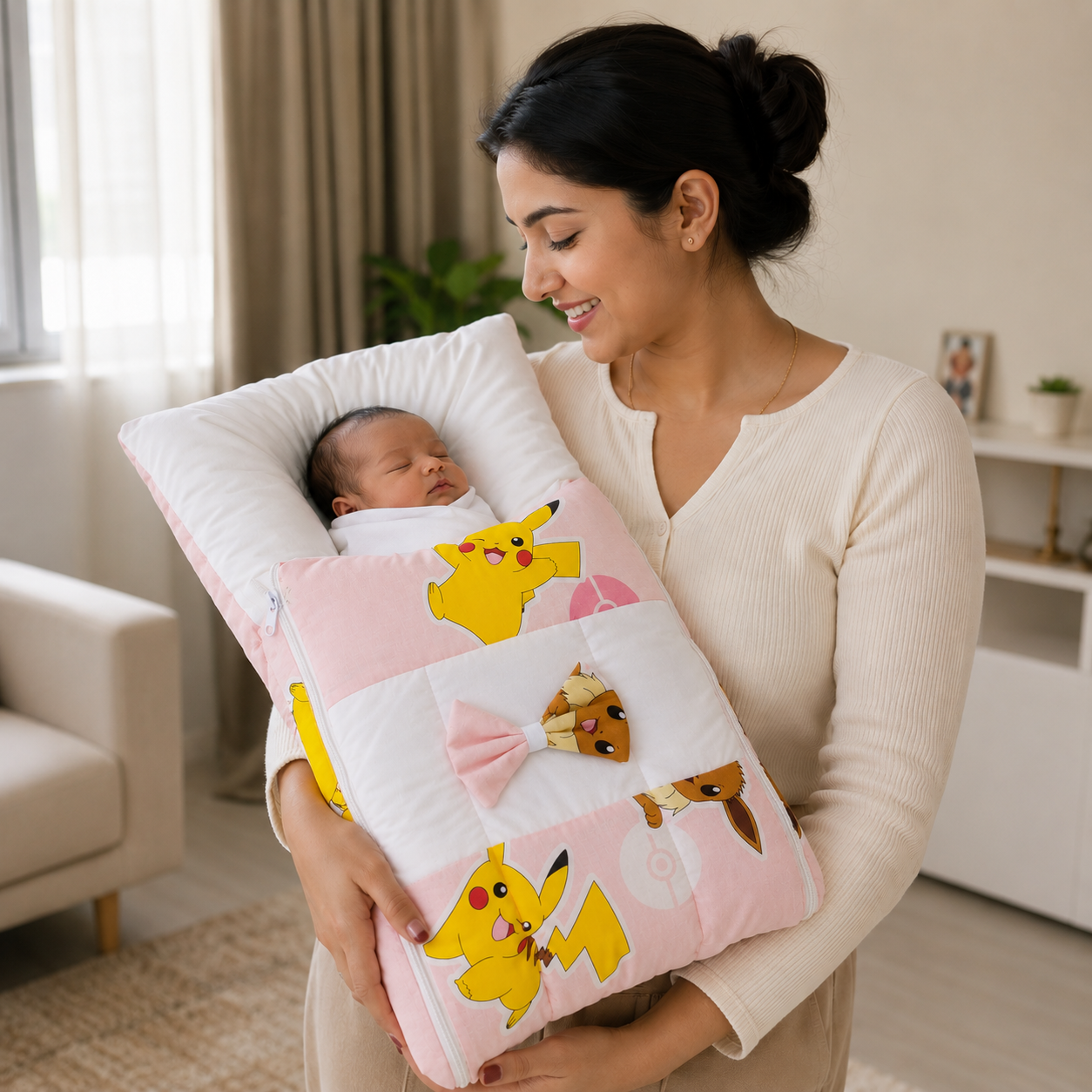 Padded Baby Carry Nest