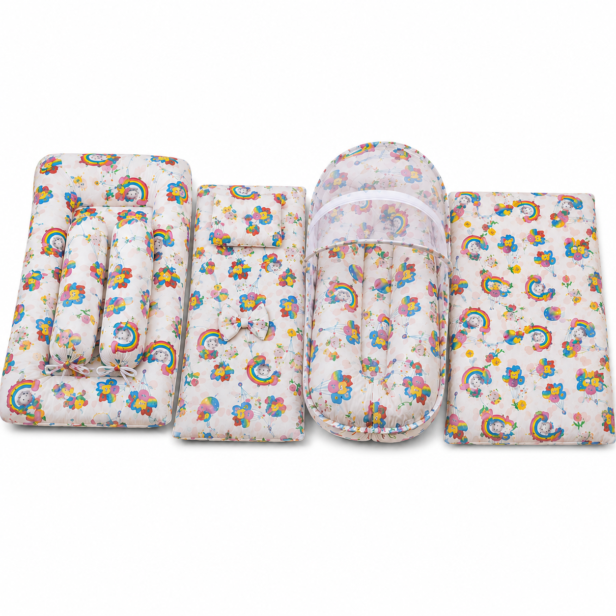 Rainbow Baby Bedding Set