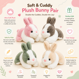 Plush Bunny Pair