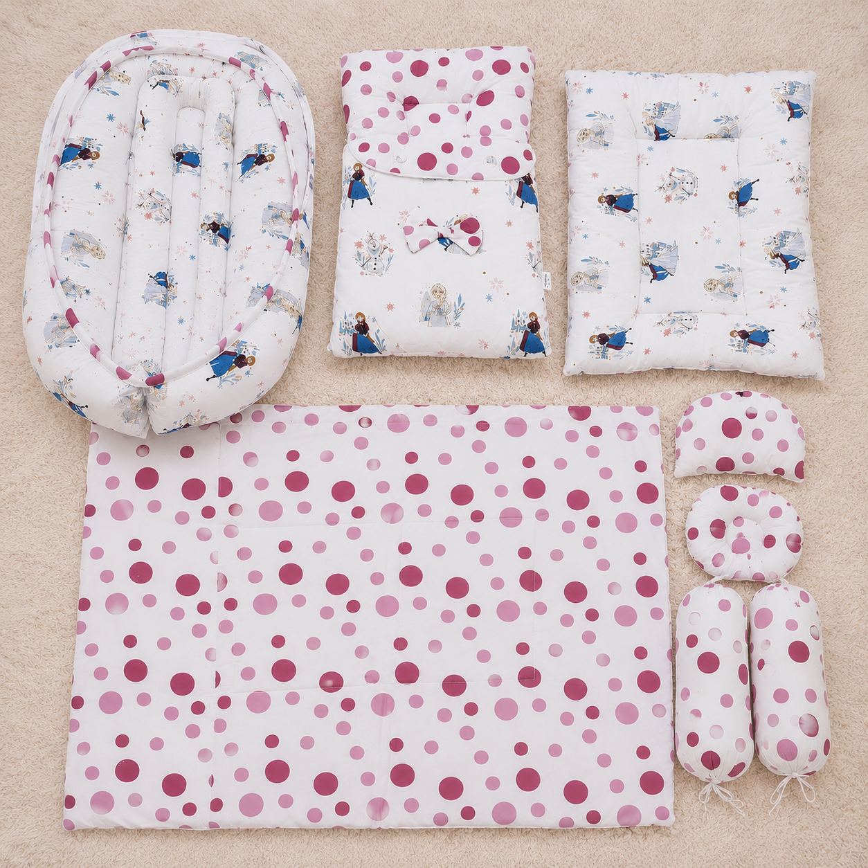 8 PCS Princess Bedding Set