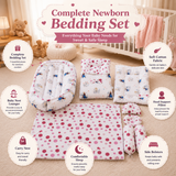 8 PCS Princess Bedding Set
