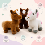 Plush Pony Toy