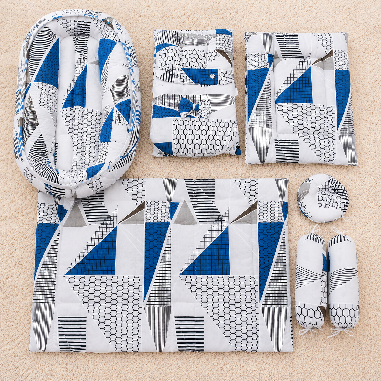 8 PCS Geo Bedding Set