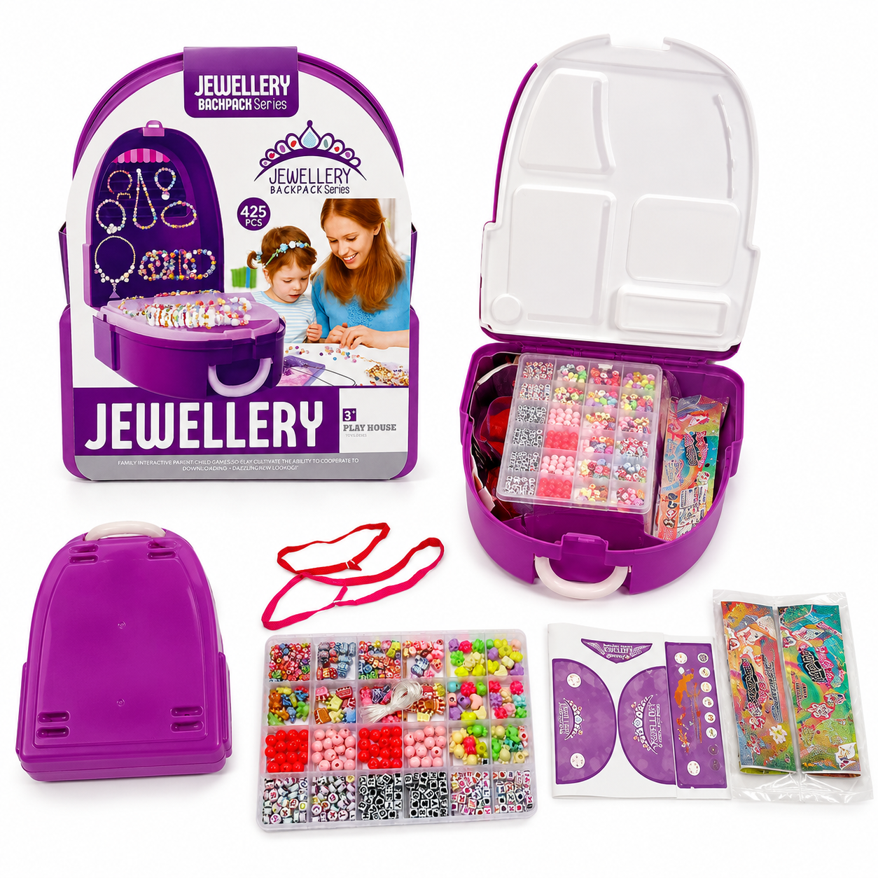 Jewellery Backpack Craft Kit