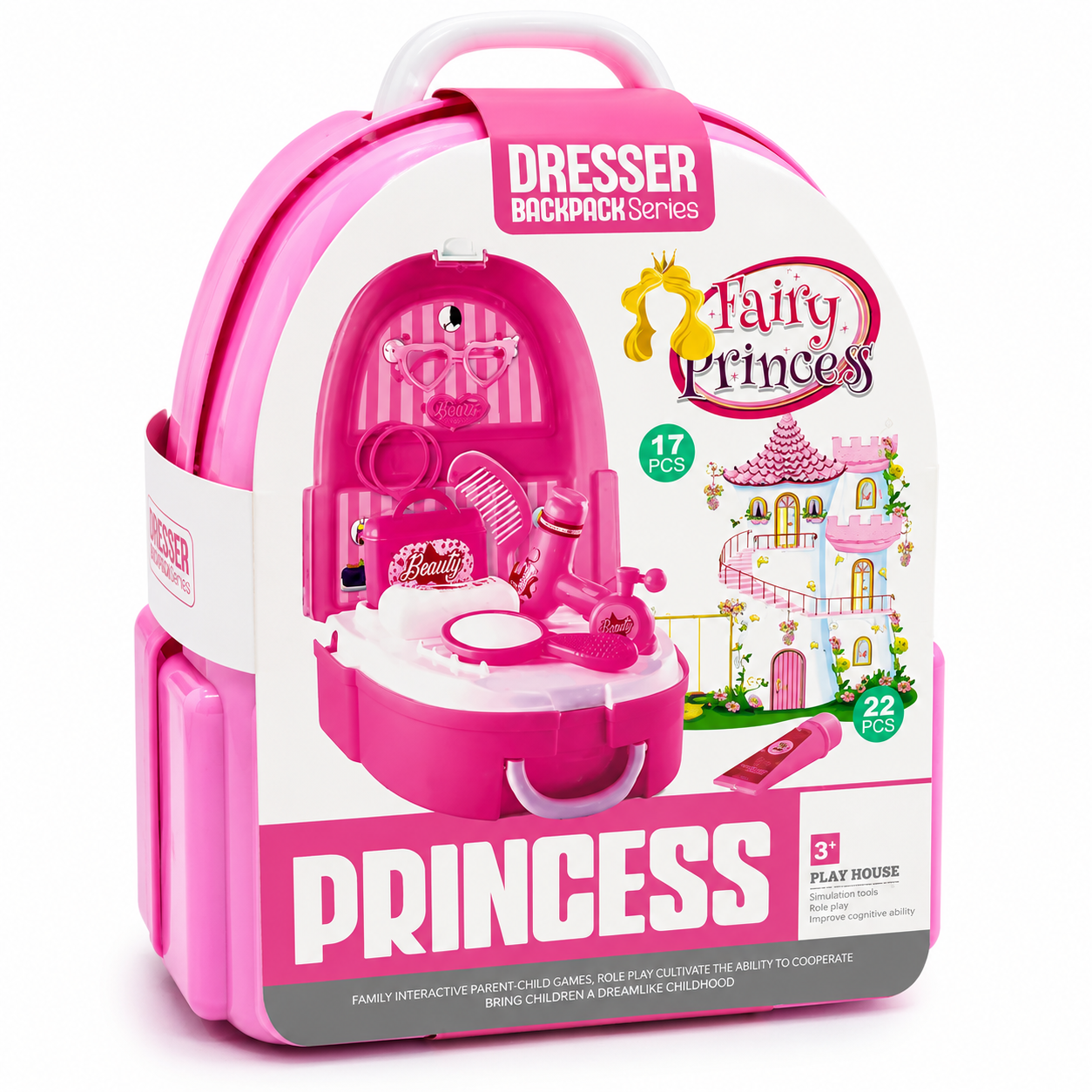 Princess Beauty Backpack Set