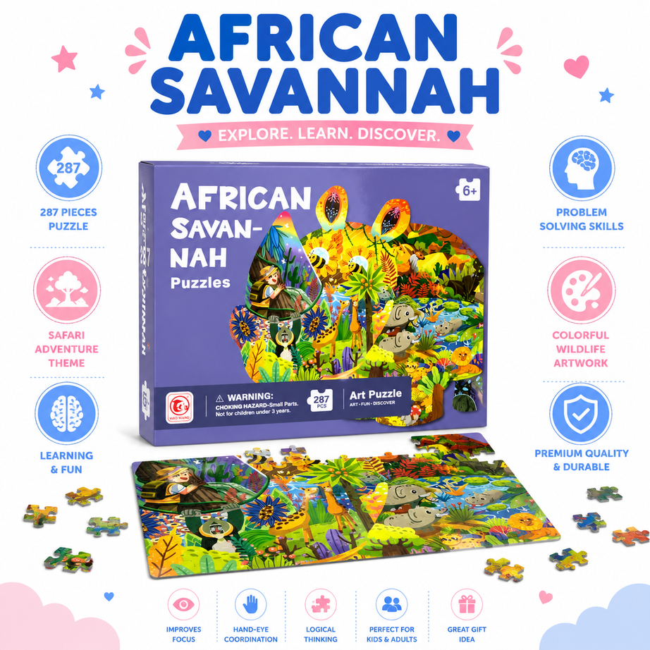 African Savannah Puzzle
