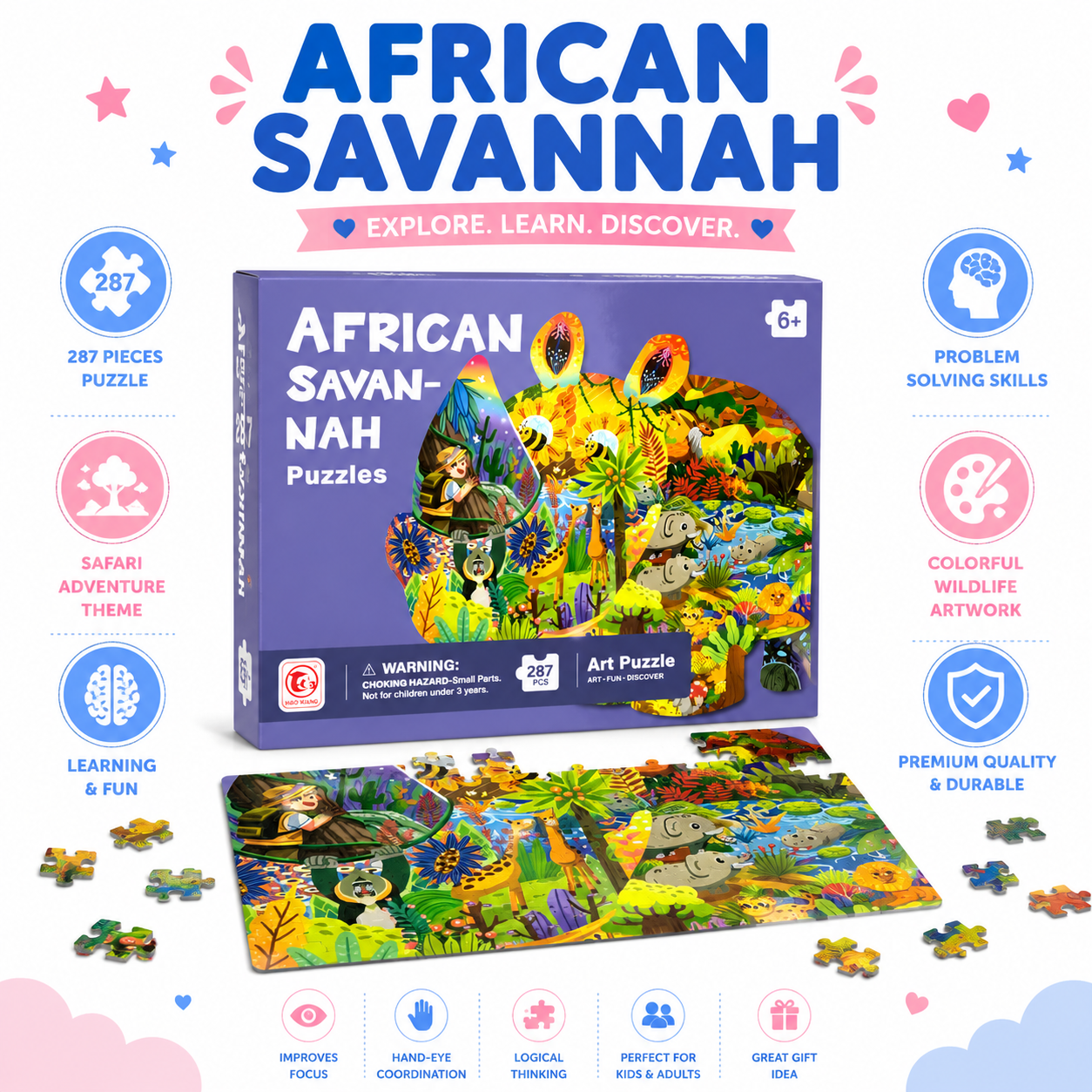 African Savannah Puzzle