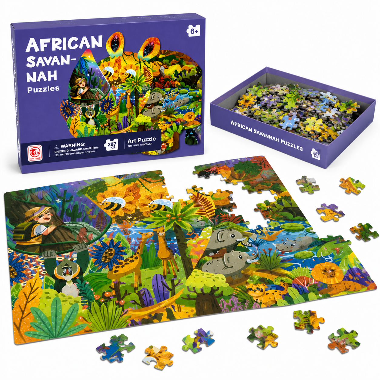 African Savannah Puzzle