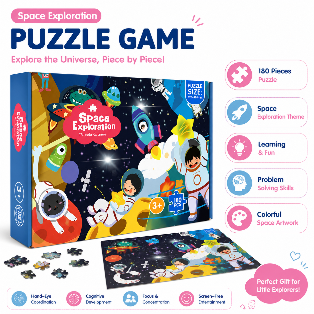 Space Exploration Puzzle Game