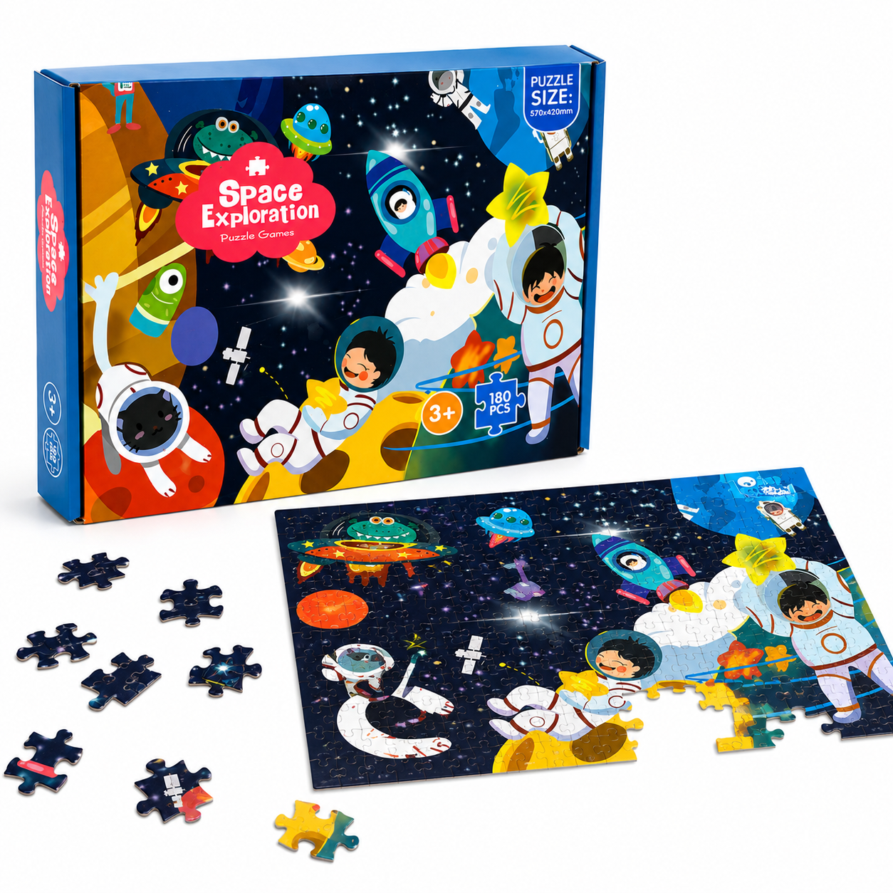 Space Exploration Puzzle Game