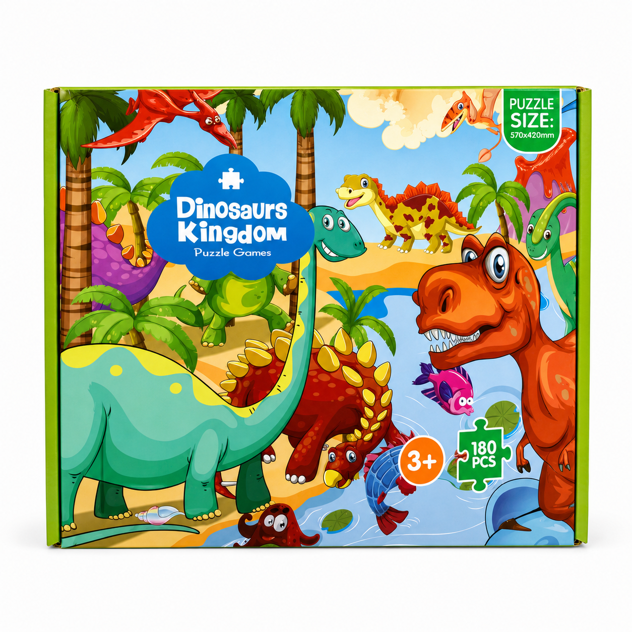 Dinosaurs Kingdom Puzzle Game