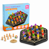 Puzzle Chessman Board Game