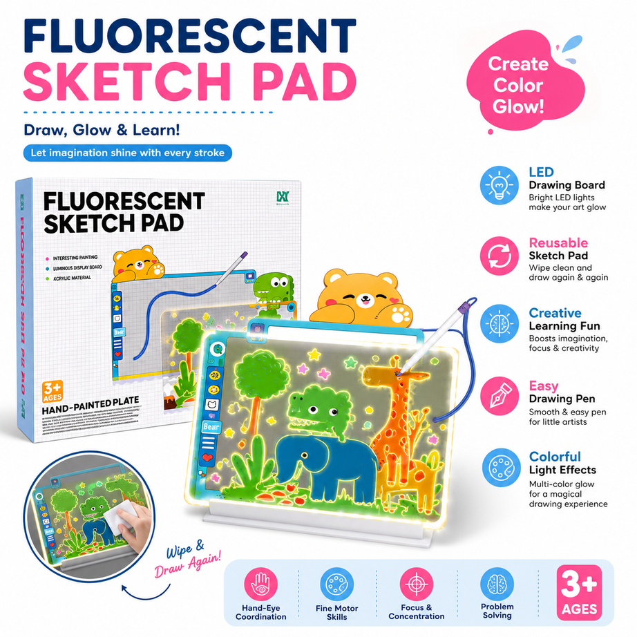 Fluorescent Sketch Pad