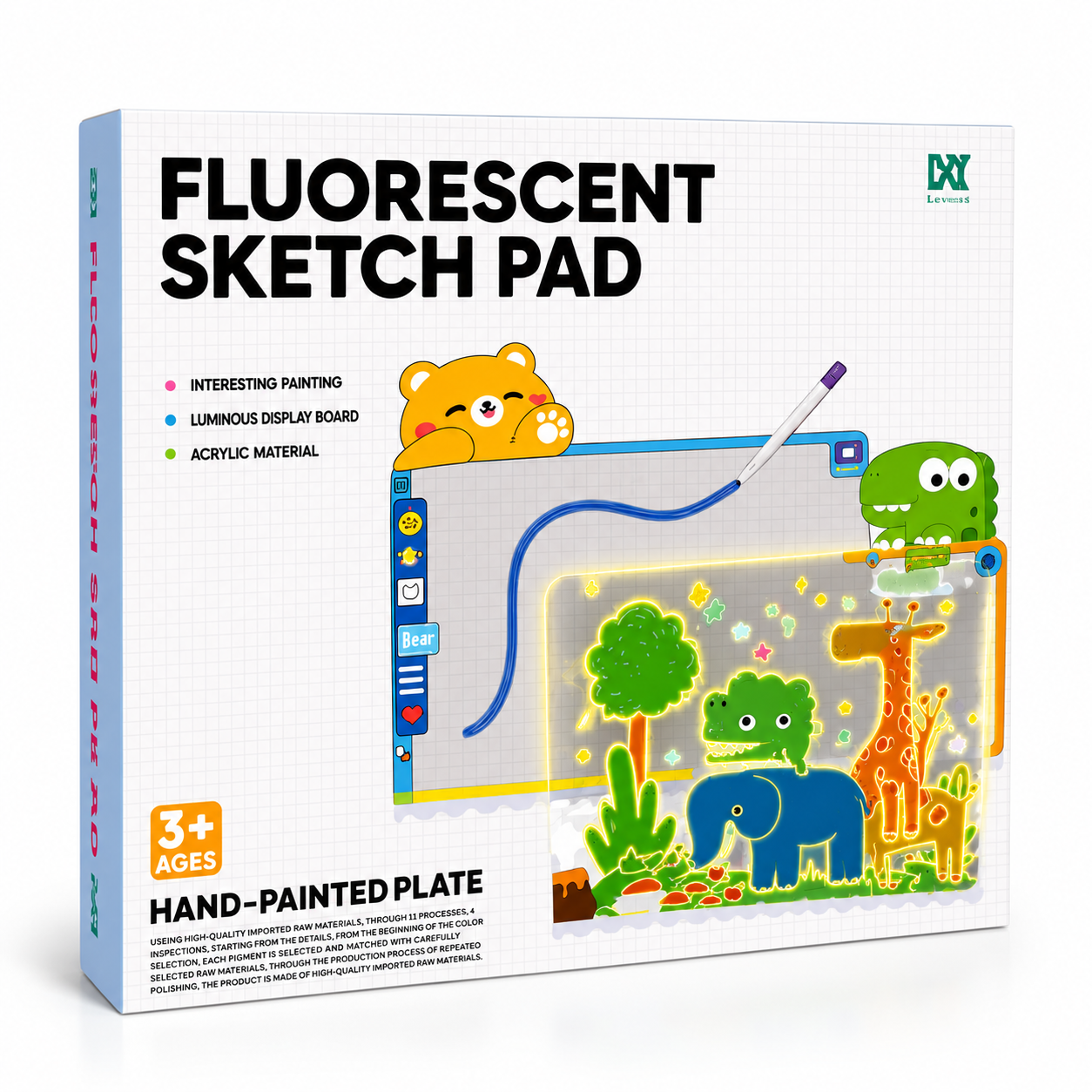 Fluorescent Sketch Pad