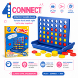 4 Connect Strategy Board Game