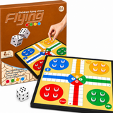 Children Flying Chess Game