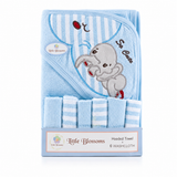 Little Blossoms Hooded Towel Set