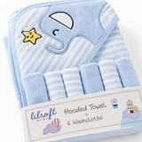 Elephant Hooded Towel Set