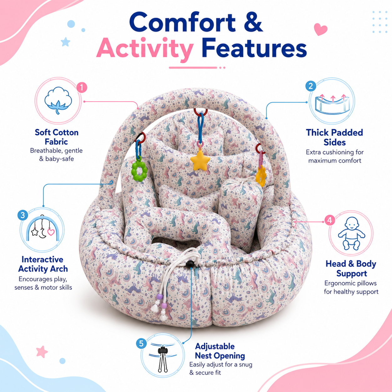 Unicorn 11Pc Bed Set