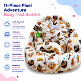 Pixel Adventure 11Pc Bed Set