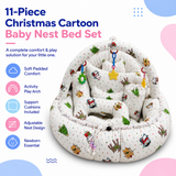 Christmas Cartoon 11Pc Bed Set