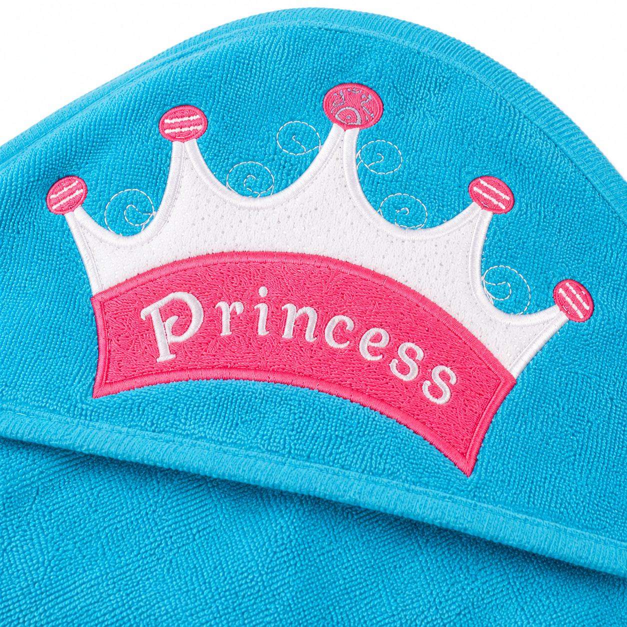 Princess Crown Baby Hooded Towel