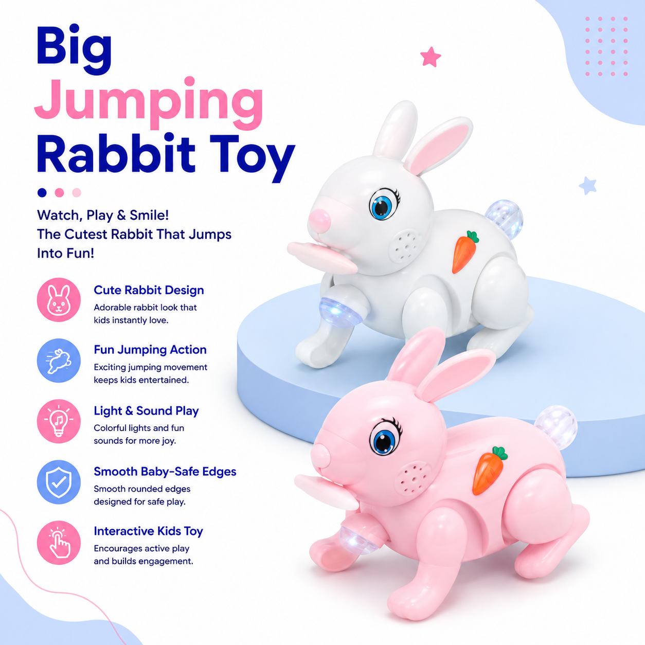 Big Jumping Rabbit Toy