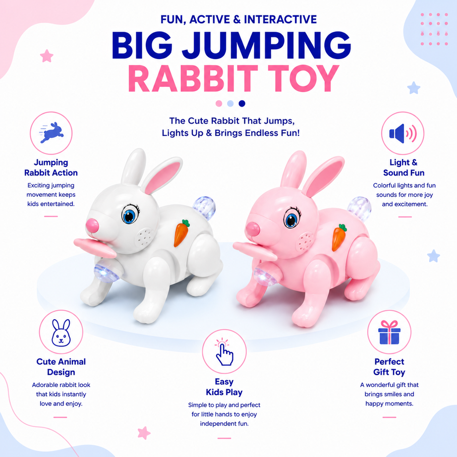 Big Jumping Rabbit Toy
