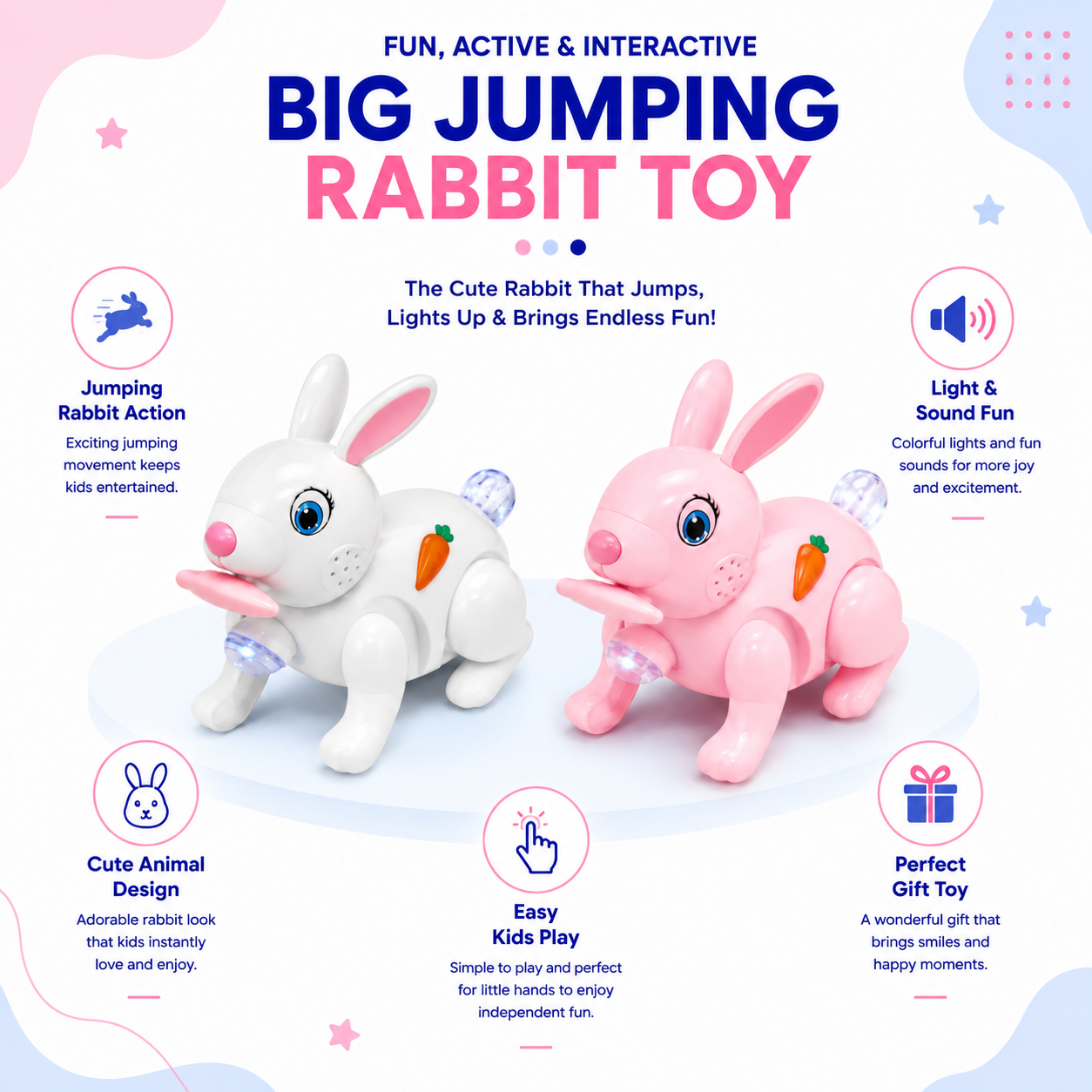 Big Jumping Rabbit Toy