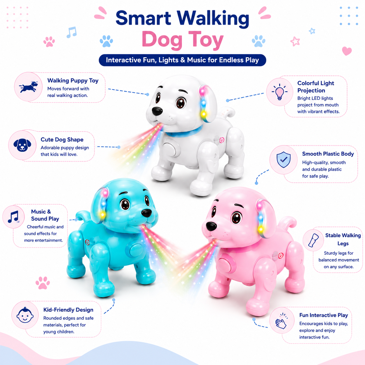 Smart Walking Dog Toy