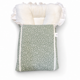 Sage Floral Baby Carry Nest