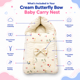 Cream Butterfly Baby Carry Nest