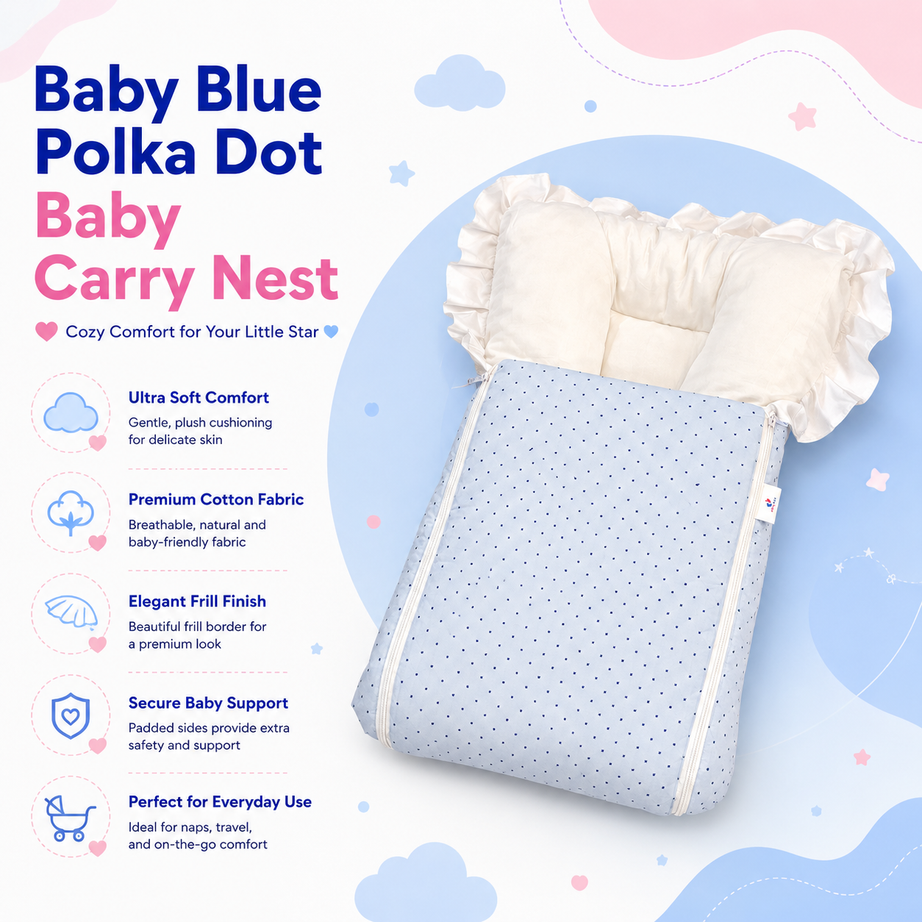 Polka Dot Baby Carry Nest