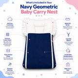Geometric Baby Carry Nest