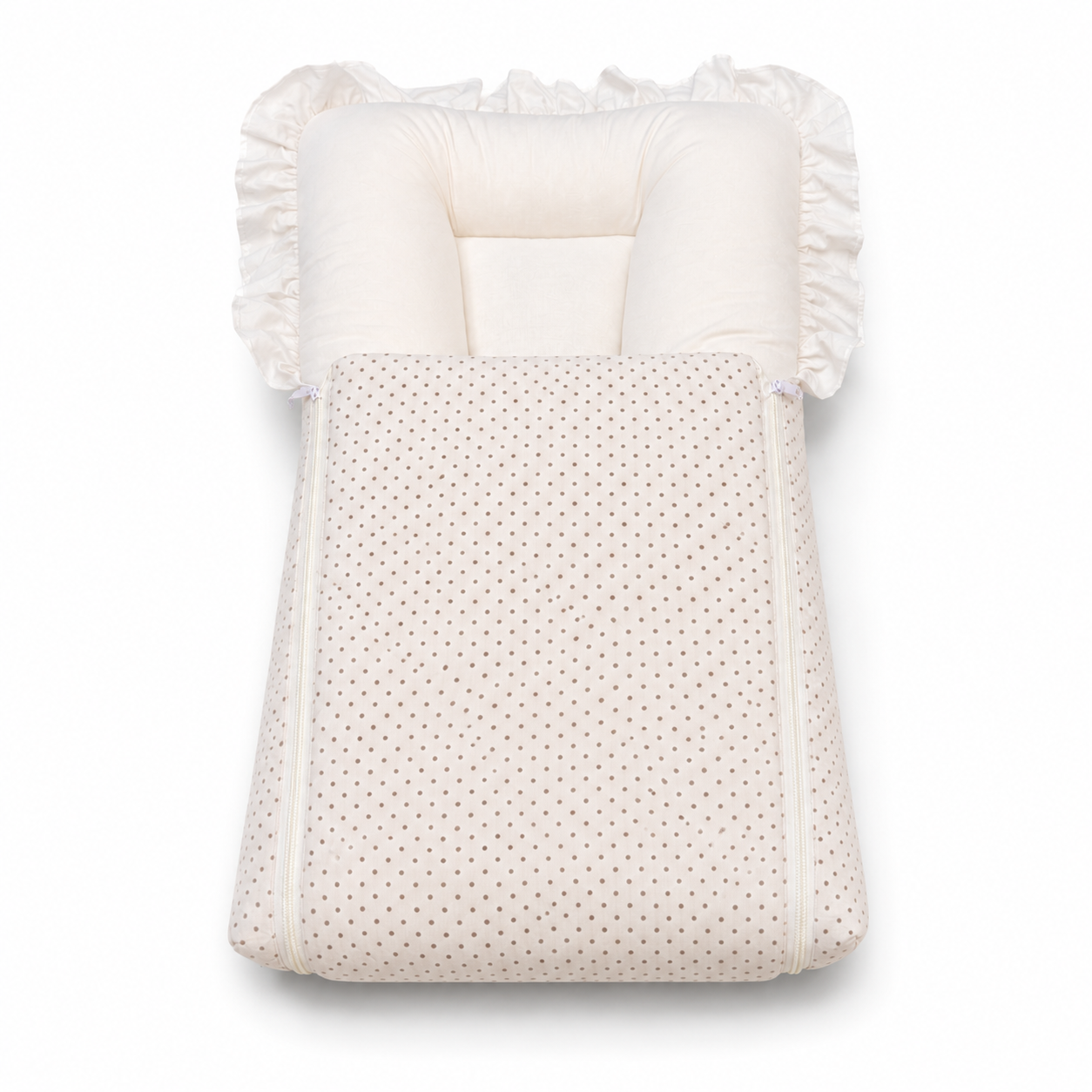 Cream Polka Dot Carry Nest