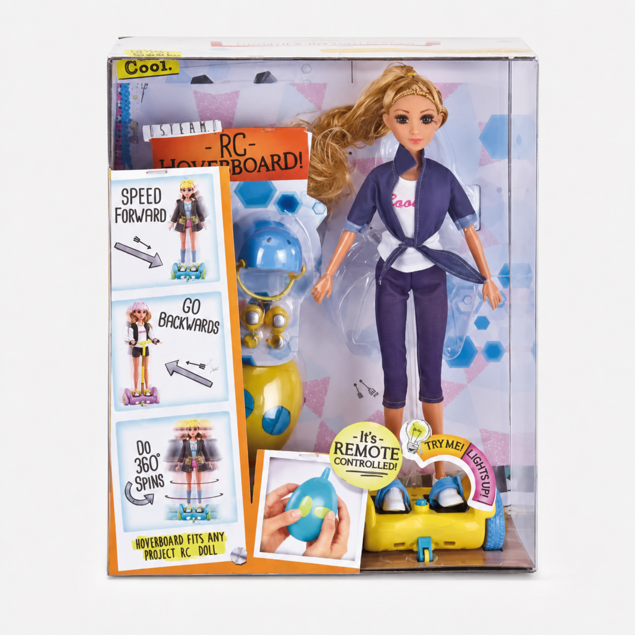 RC Hoverboard Doll