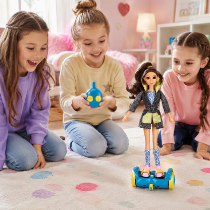 Rc Hoverboard Doll