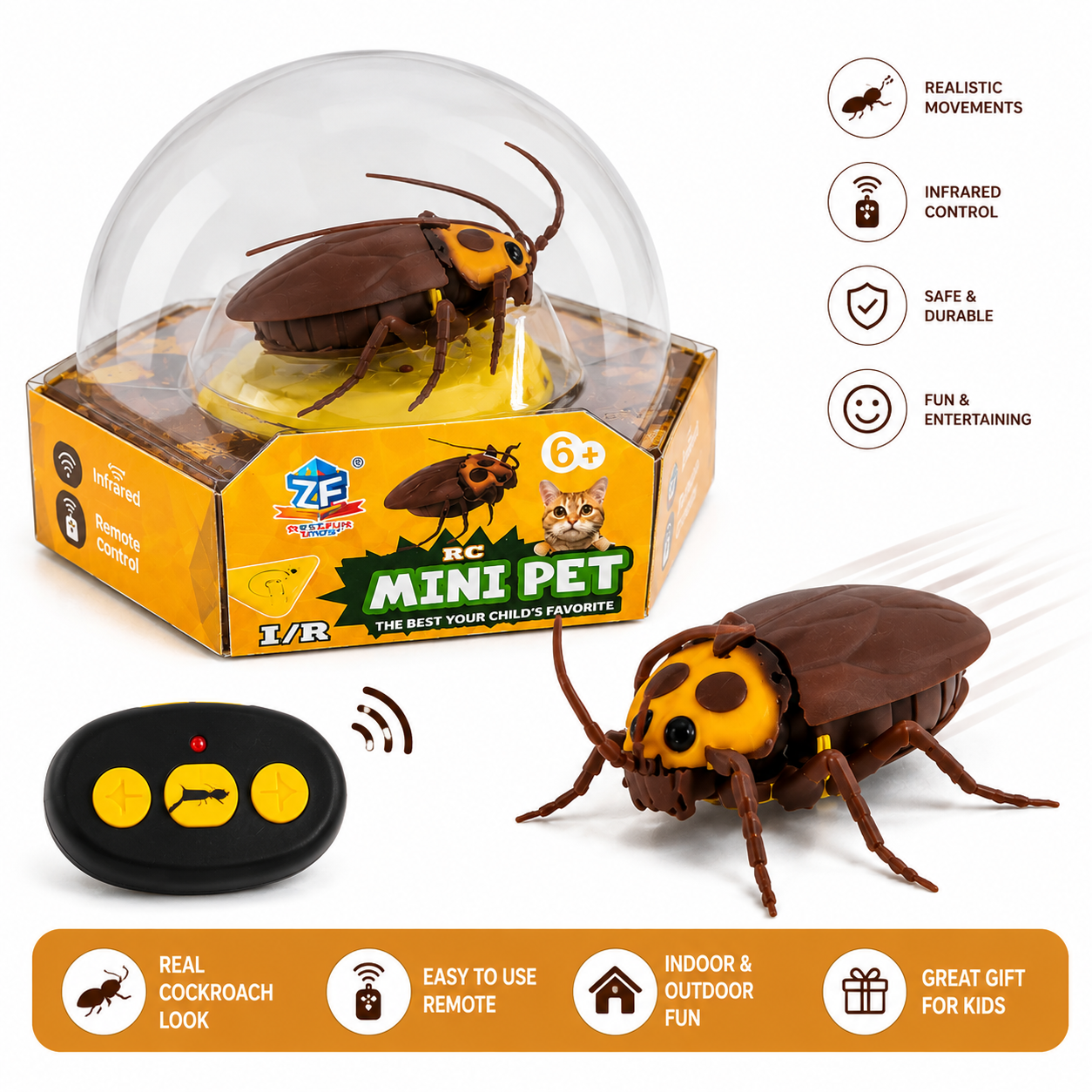 RC Mini Cockroach