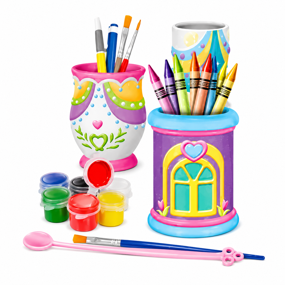 DIY Porcelain Cup Art Set