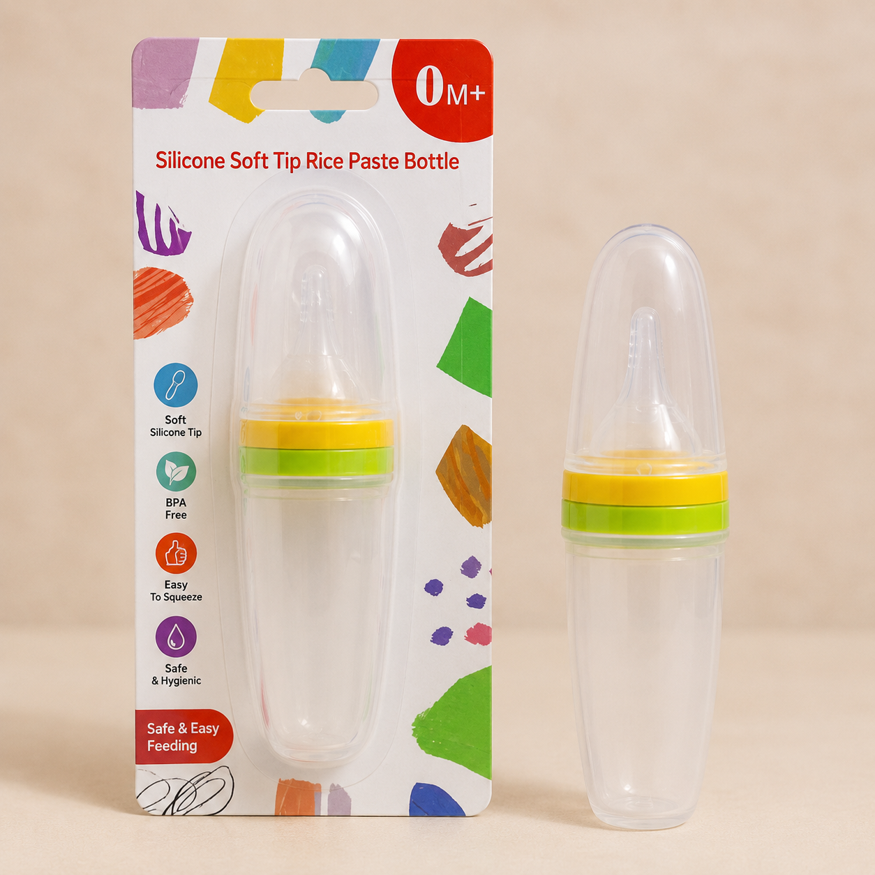 Silicone Baby Feeder Bottle