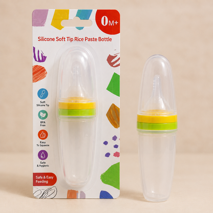 Silicone Baby Feeder Bottle