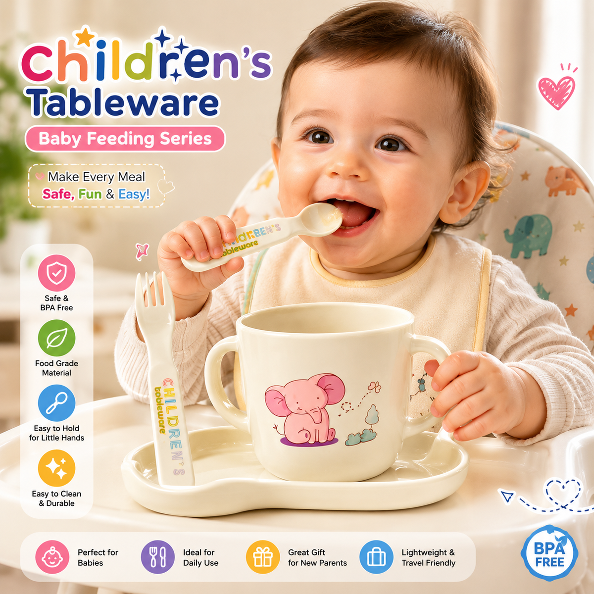 Baby Tableware Set