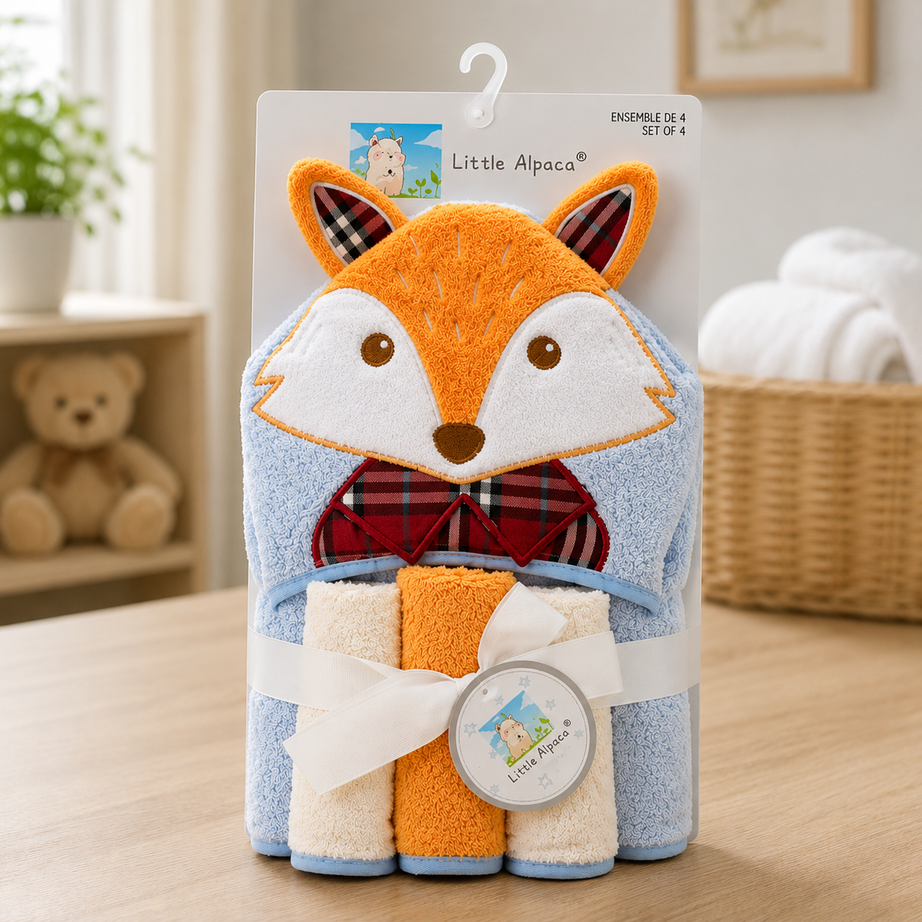 Fox Hooded Towel