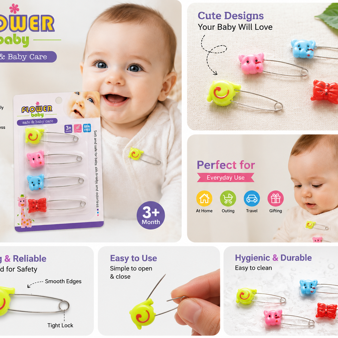 Baby Safety Pins