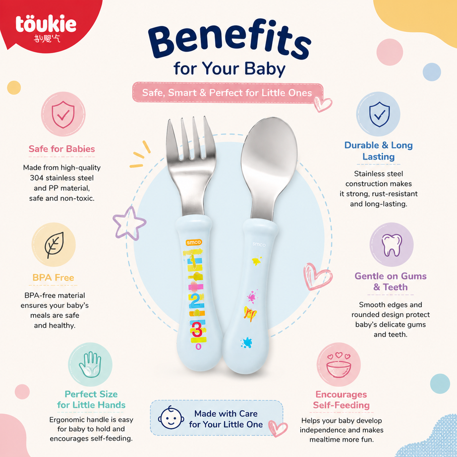 Baby Spoon Fork Set