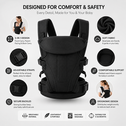 3-in-1 Baby Carrier
