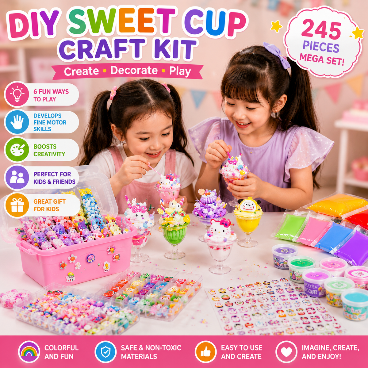 DIY Sweet Cup Craft Kit