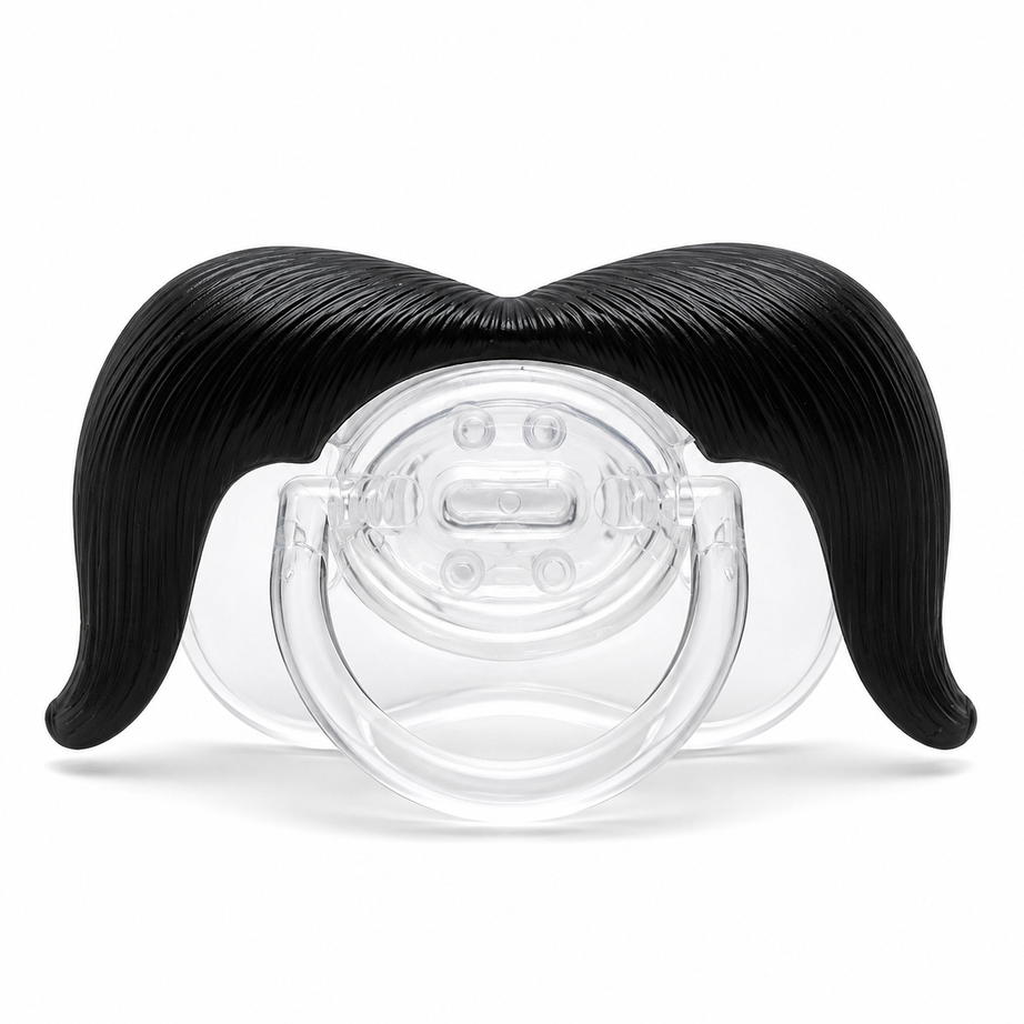 Mustache Baby Pacifier